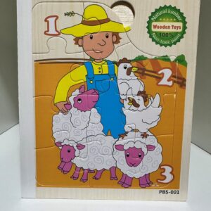 Farmer's Counting Puzzle Book